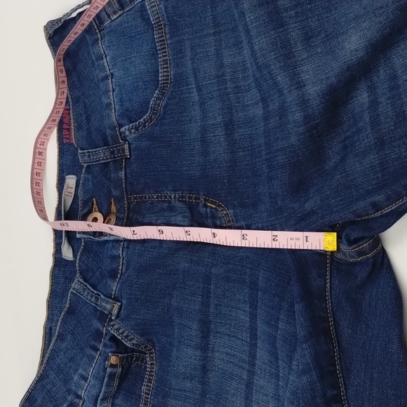 it jeans denim crop size 10 Tiffany skinny medium wash two button it jeans - Picture 6 of 10